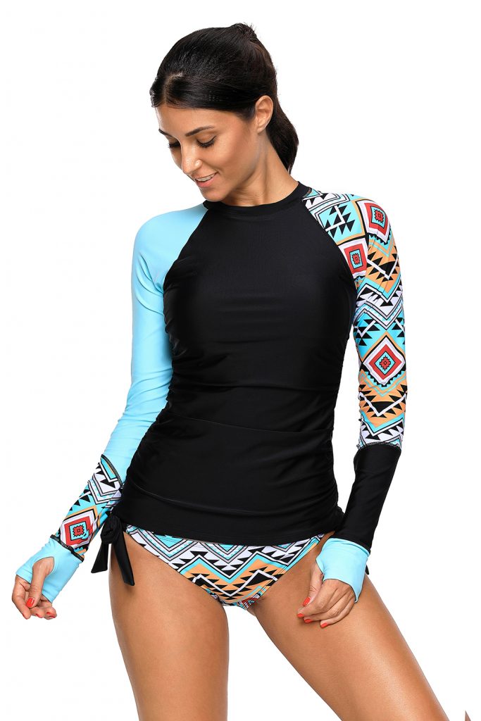 Long Sleeve Tankini Swimsuit - Arvoss.com