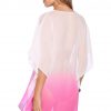 V Neck Kimono Sleeve Beach Cover up - Image 3
