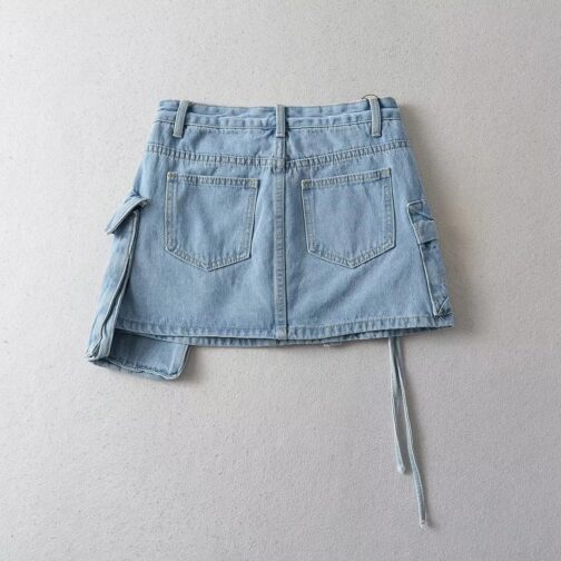 Angles Denim Skirt