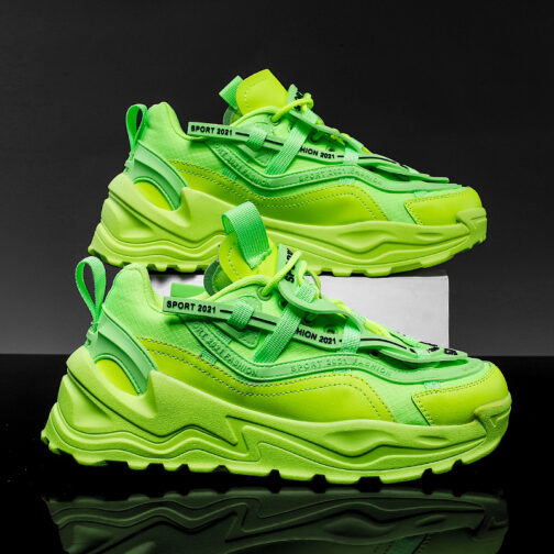 Luxa Neon Chunky Sneakers