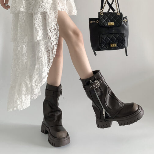 VogueVista Chunky Boots