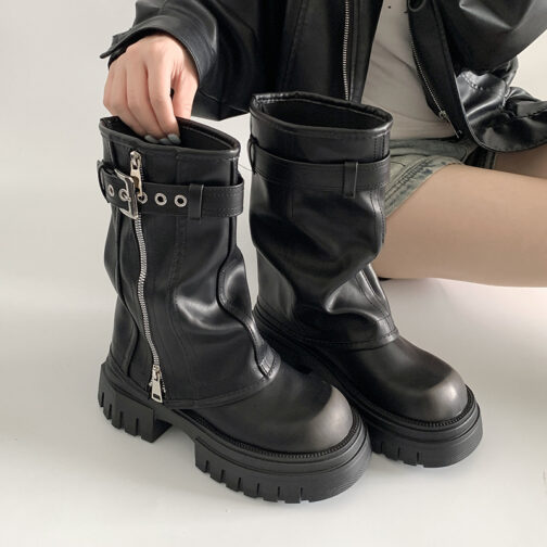 VogueVista Chunky Boots