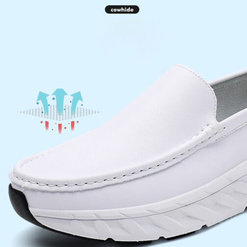 Loafer Slip-On Nurse Shoes For Men - Image 7