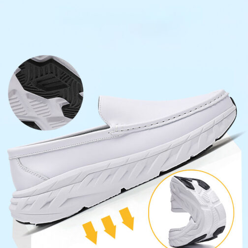 Loafer Slip-On Nurse Shoes For Men - Image 5