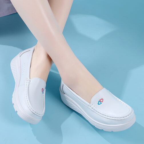 White Loafer Nurse Shoes - Image 10