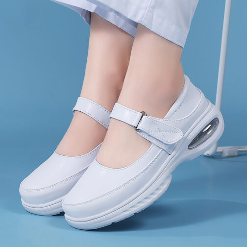 White Nursing Clogs For Women - Image 9