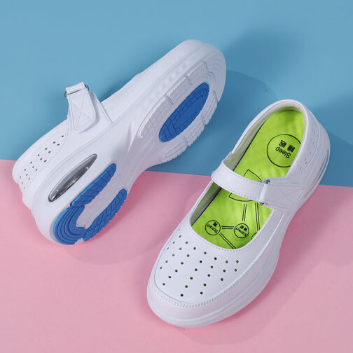 White Nursing Clogs For Women - Image 3