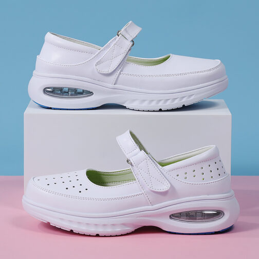 White Nursing Clogs For Women - Image 17