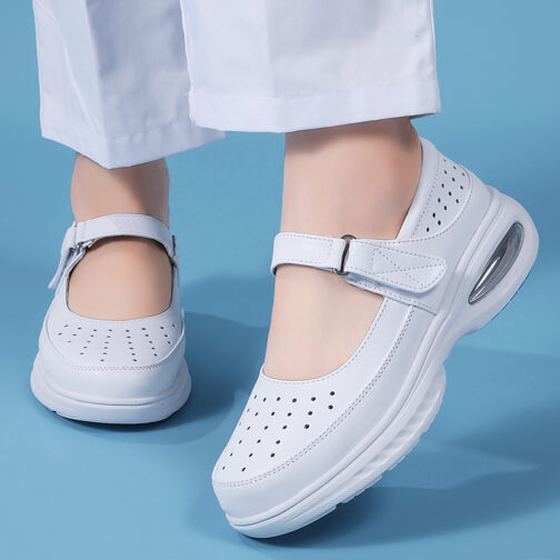 White Nursing Clogs For Women - Image 13