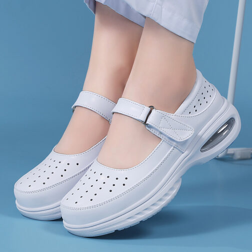 White Nursing Clogs For Women - Image 12