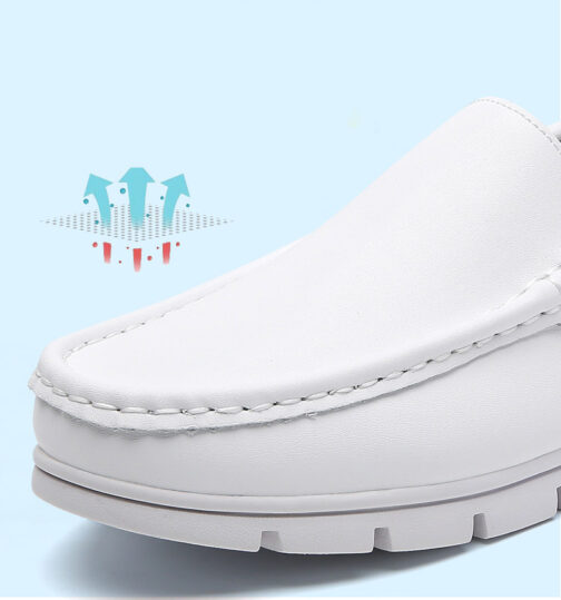 White Nursing Shoes For Men - Image 6