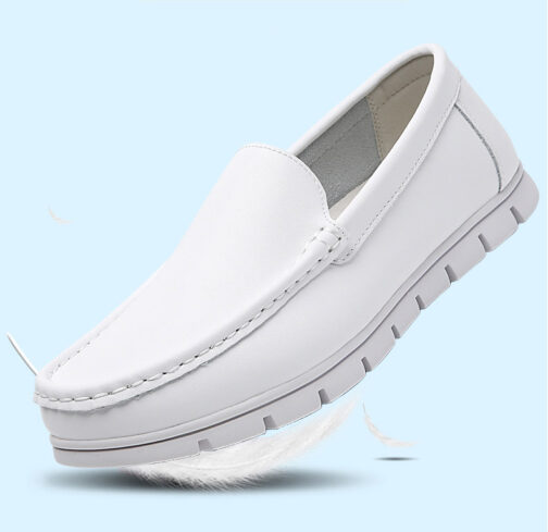 White Nursing Shoes For Men - Image 9