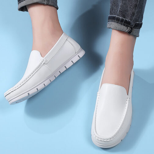 White Nursing Shoes For Men - Image 11