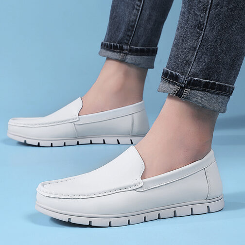 White Nursing Shoes For Men - Image 10