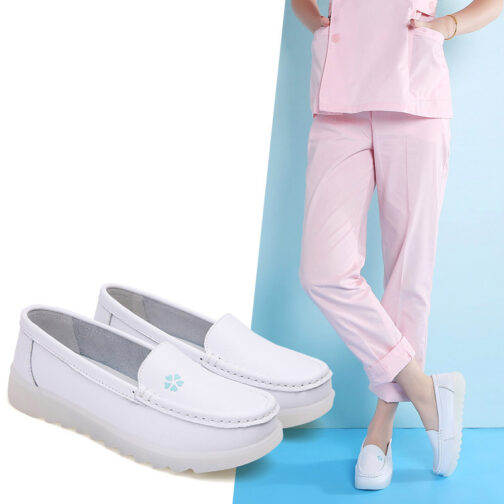 White Nursing Shoes For Women - Image 14