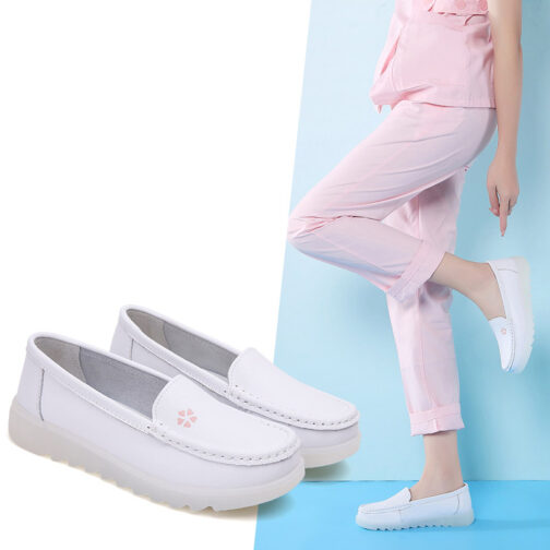 White Nursing Shoes For Women - Image 15