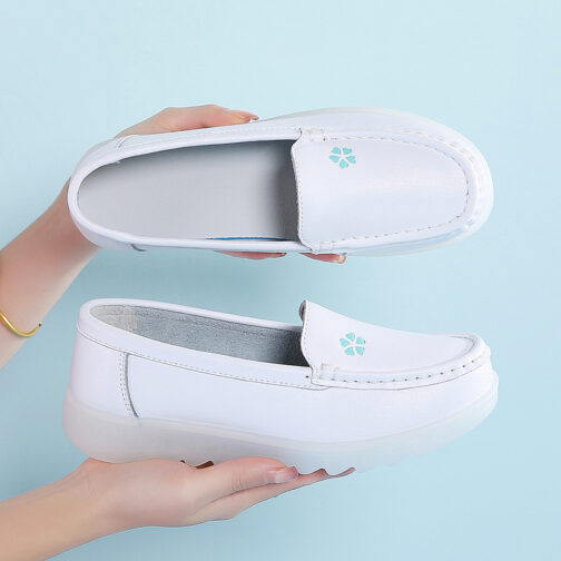 White Nursing Shoes For Women - Image 6