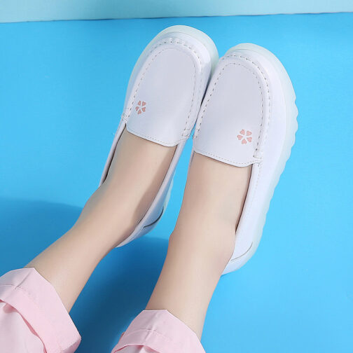 White Nursing Shoes For Women - Image 9